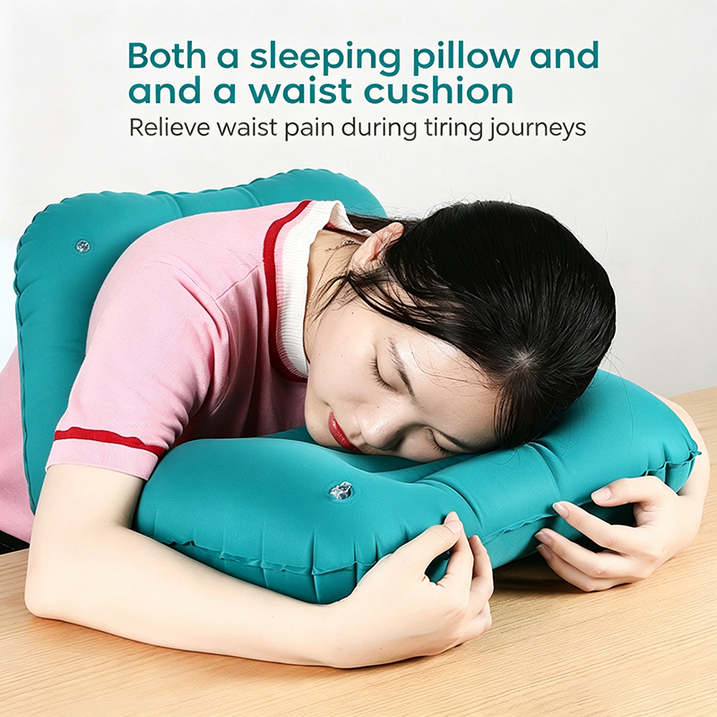 Home Office With Sofa - Comfort Inflatable Backrest Cushion Soft Air