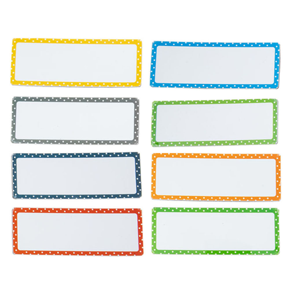Home Office Organization - 8Pcs Writable Magnetic Labels Dry Erase