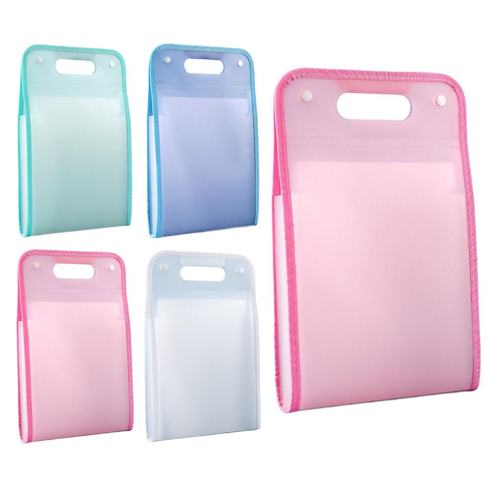 Home Office Organization - A4 Letter Expanding File Folder Macaron