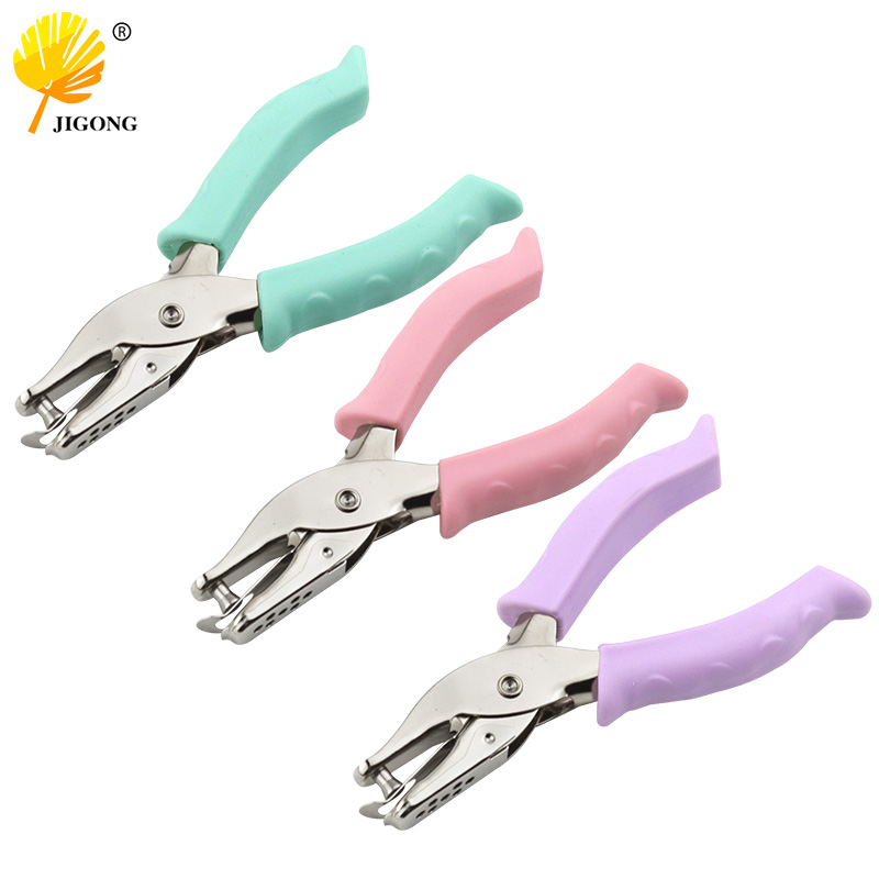 Home Office Industrial Style - 6mm Hand-Held Single Hole Punch Pliers