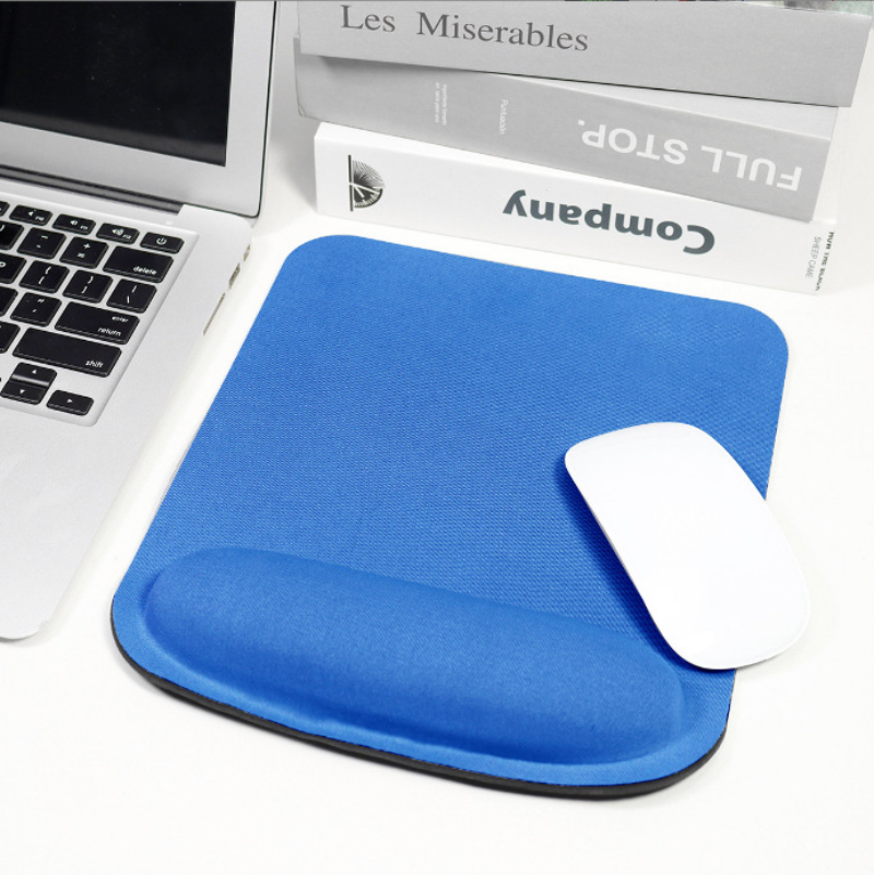Home Office Keyboard And Mouse - Round EVA Wrist Mouse Pad Computer