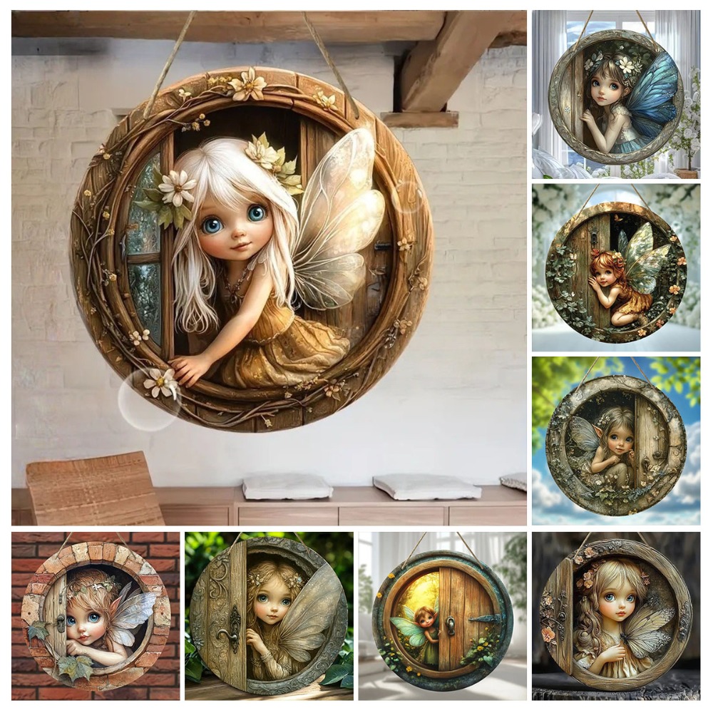 2D Charming Fairy Door Circula – Home Office Logo recenzja i cena