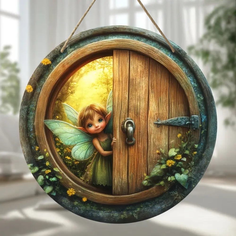 2D Charming Fairy Door Circula – Home Office Logo recenzja i cena