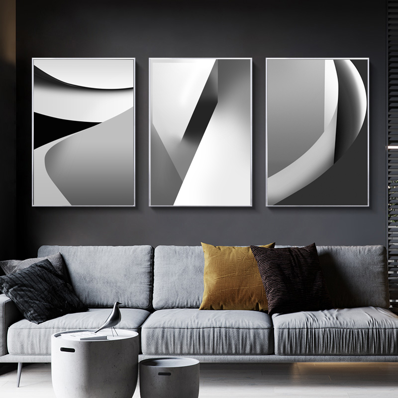 Nordic Canvas Painting Black W – Home Office York recenzja i cena
