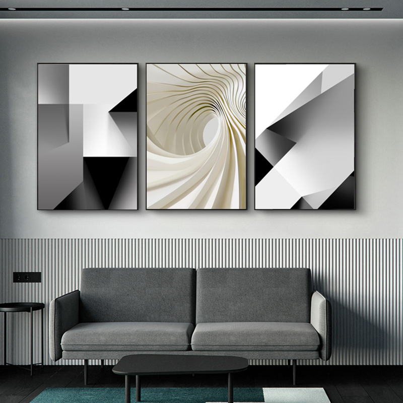 Nordic Canvas Painting Black W – Home Office York recenzja i cena