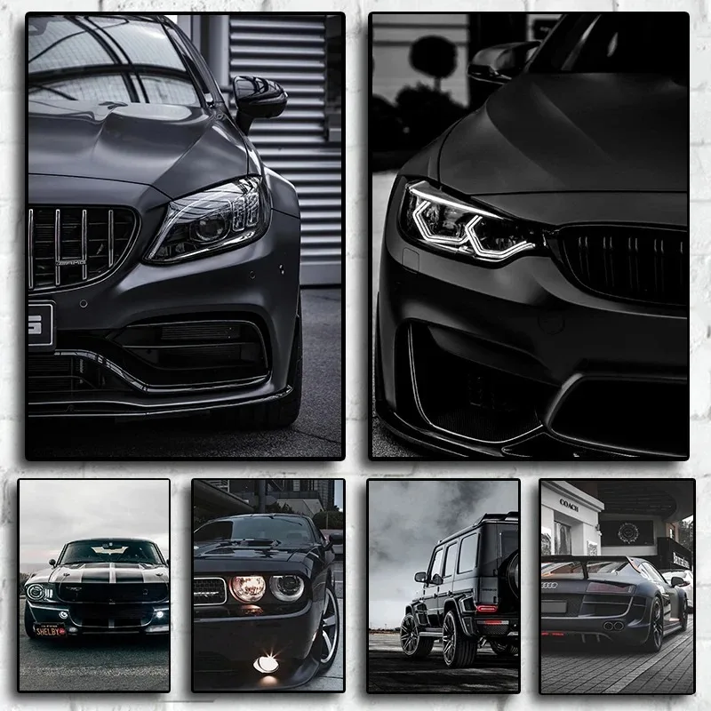 Luxury Car Poster And Prints W – Home Office Industrial Style recenzja i cena