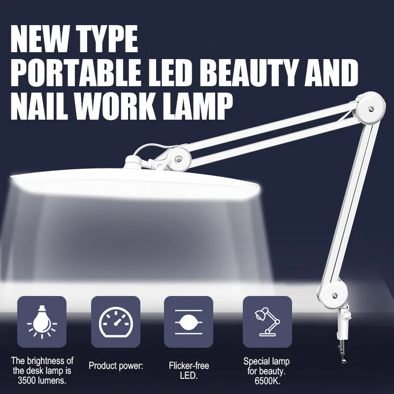 24W LED Desk Lamp with Clam 19 – Home Office Setup recenzja i cena