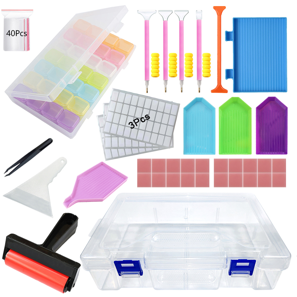 Diamond Painting Tools Kit wit – Pen Holder Organizer recenzja i cena