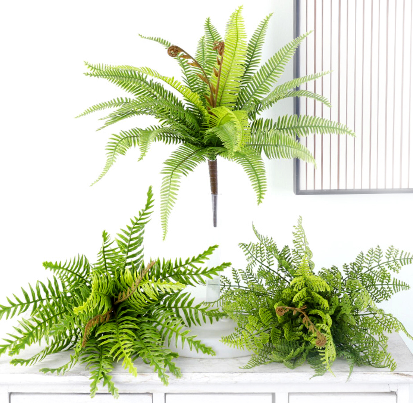 48cm（19in）Artificial fern leav – Home Office Word recenzja i cena