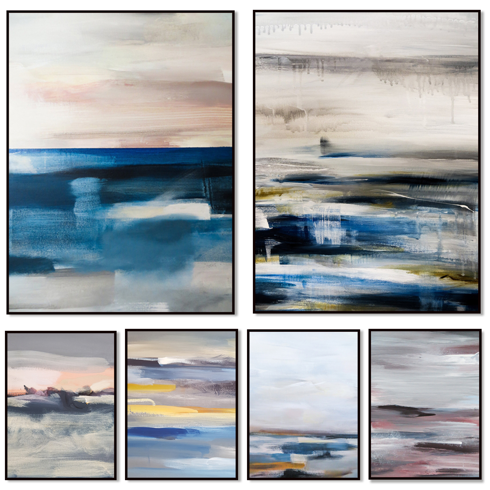 Abstract watercolor painting,  – Home Office York recenzja i cena