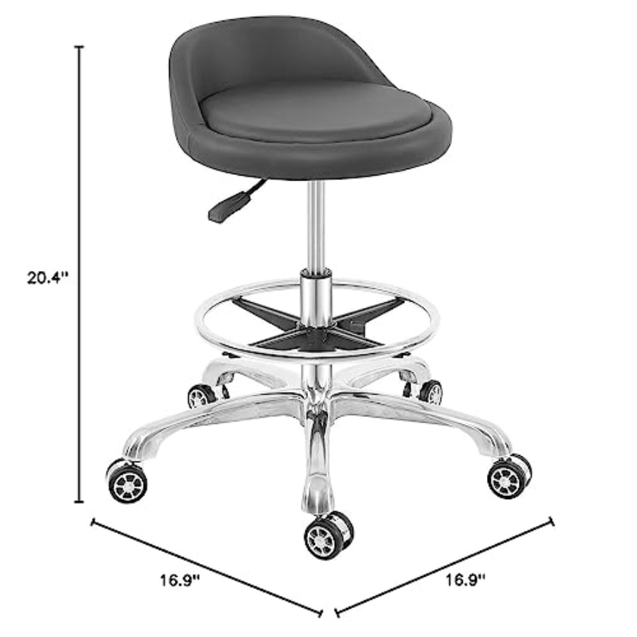 Rolling Stool Adjustable Draft – Home Office Kitchen recenzja i cena