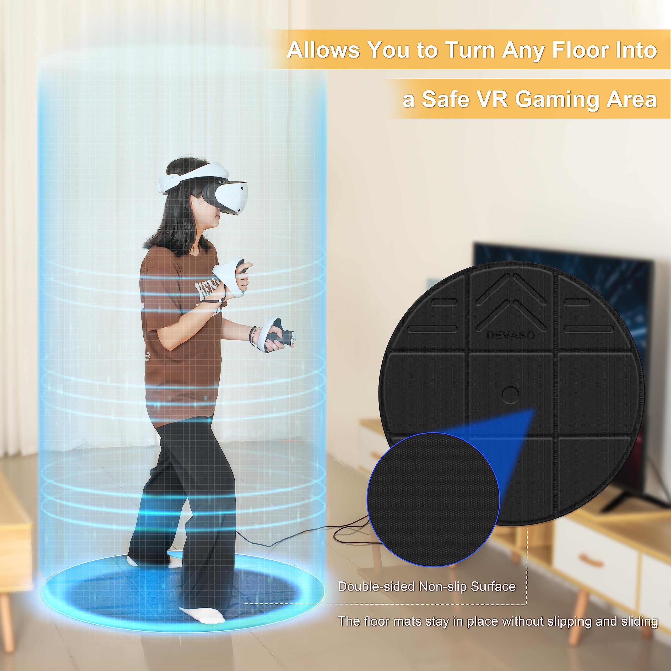 Foldable VR Mat for Meta Quest – Anti Fatigue Mat recenzja i cena