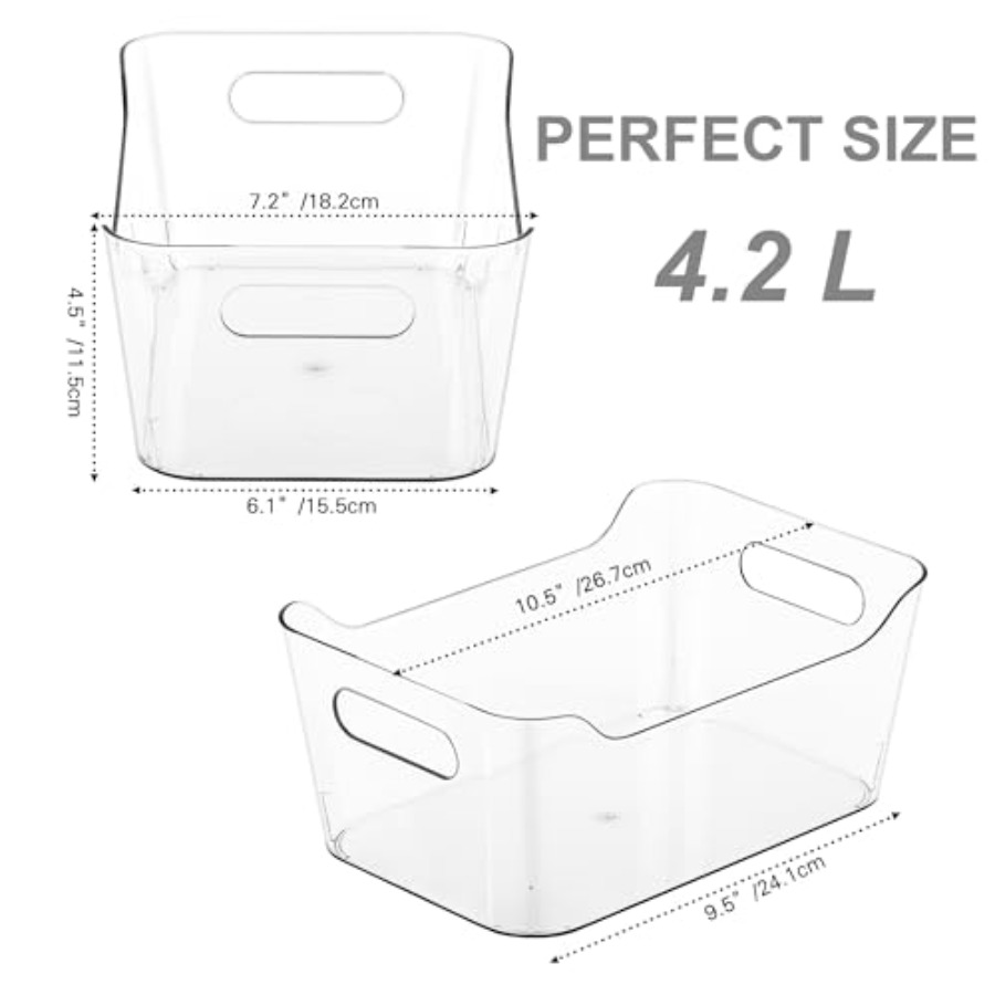 202612 Pack Plastic Storage Bi – Home Office Kitchen recenzja i cena
