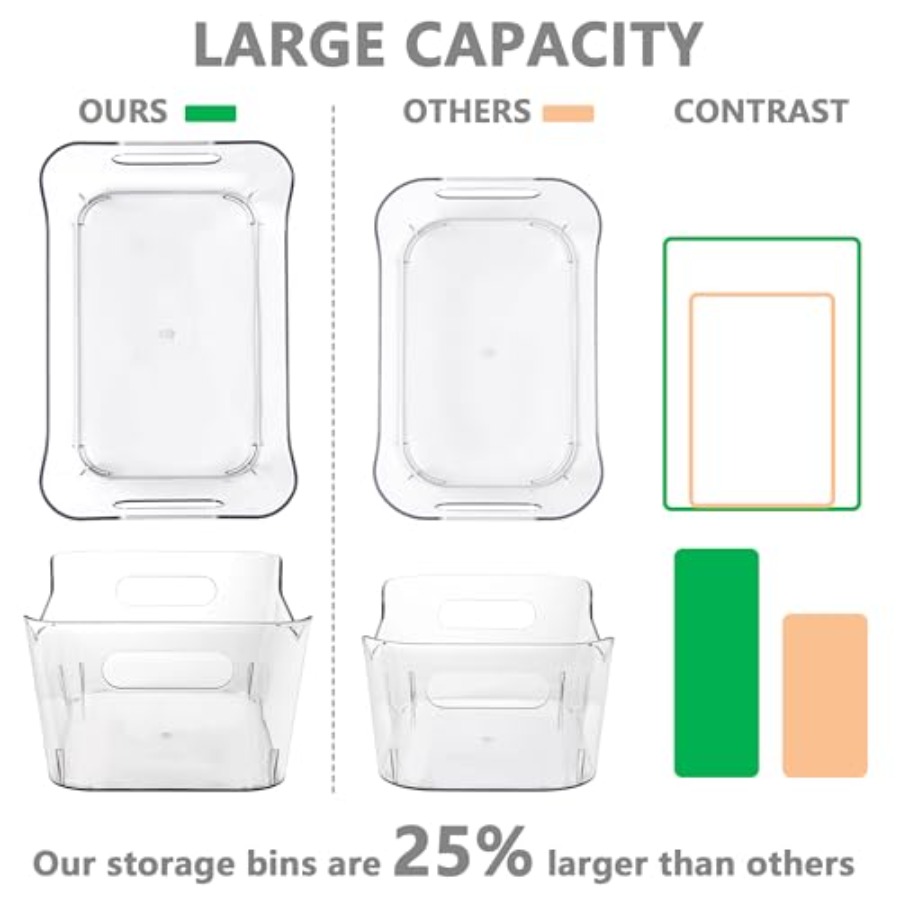 202612 Pack Plastic Storage Bi – Home Office Kitchen recenzja i cena