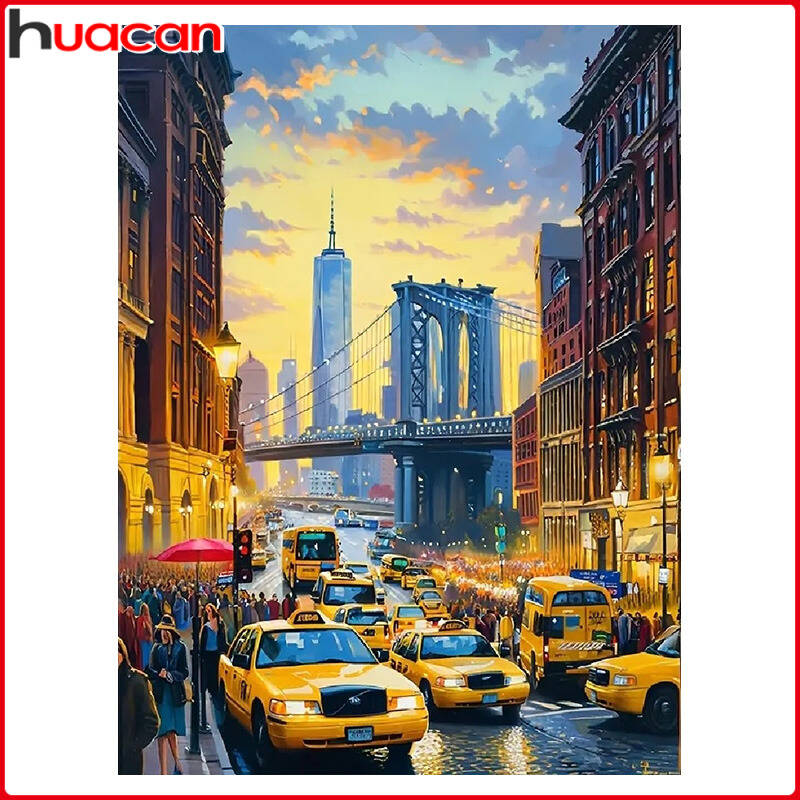 HUACAN Diamond Painting New Yo – Home Office York recenzja i cena