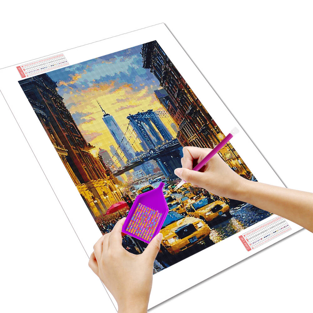 HUACAN Diamond Painting New Yo – Home Office York recenzja i cena