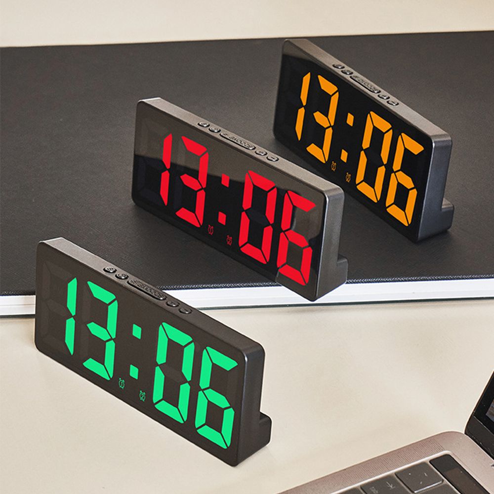 Voice Control Digital Alarm Cl – Led Desk Clock recenzja i cena