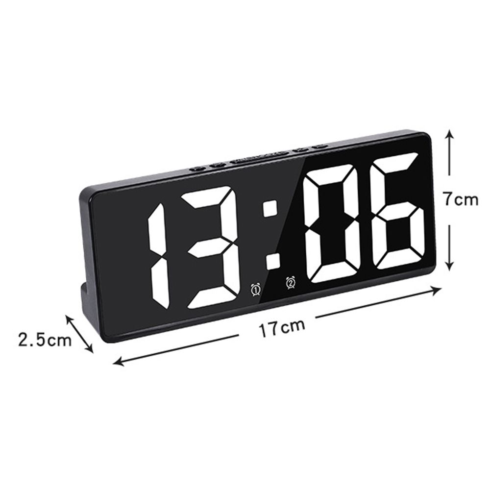Voice Control Digital Alarm Cl – Led Desk Clock recenzja i cena