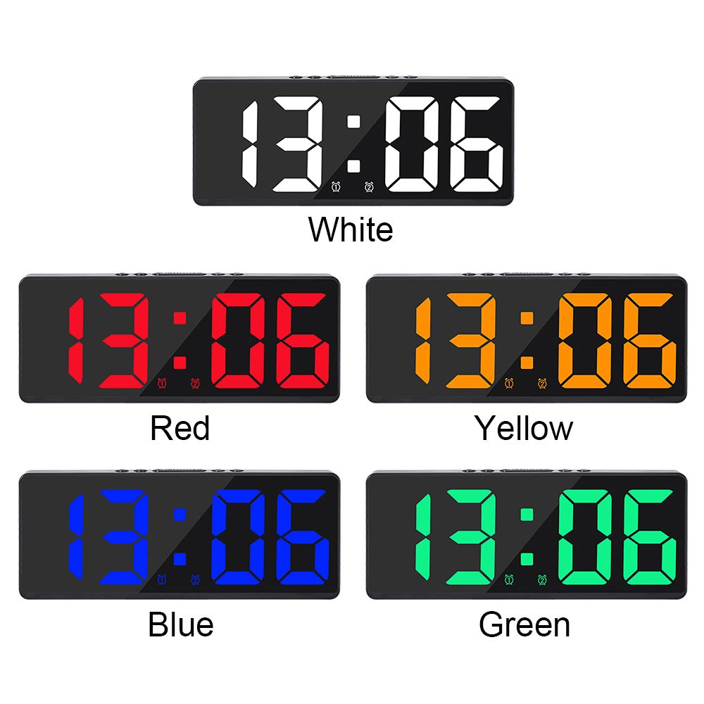 Voice Control Digital Alarm Cl – Led Desk Clock recenzja i cena