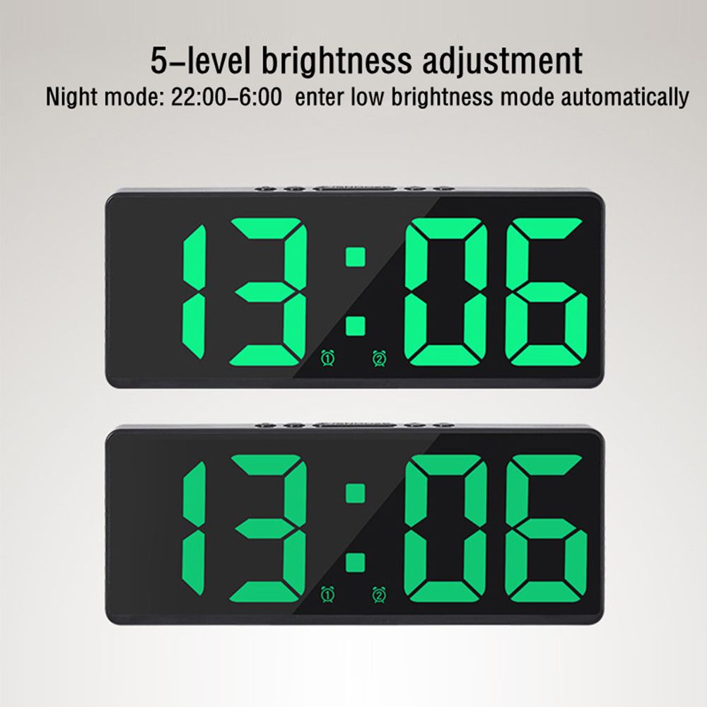 Voice Control Digital Alarm Cl – Led Desk Clock recenzja i cena