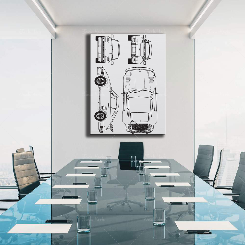 Gift for him Vintage car | Min – Home Office York recenzja i cena