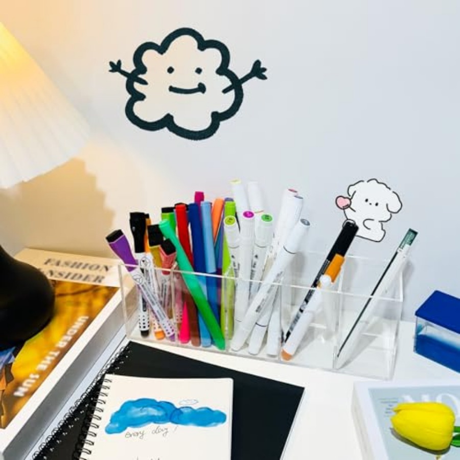 Acrylic Clear Pen Holder 5 Com – Pen Holder Organizer recenzja i cena