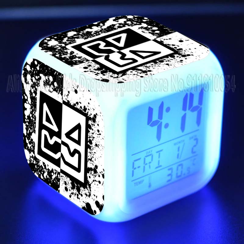 Angry Geometry Dash Alarm Cloc – Led Desk Clock recenzja i cena