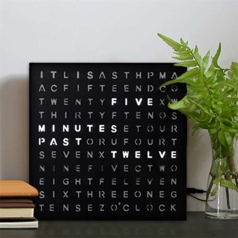 Timed Electronic Lightbox Engl – Led Desk Clock recenzja i cena