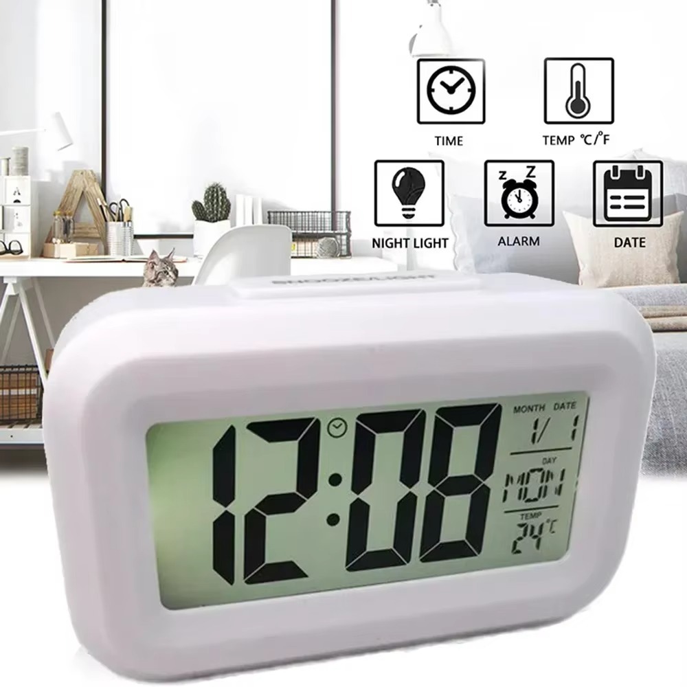 LCD Display Digital Alarm Cloc – Led Desk Clock recenzja i cena