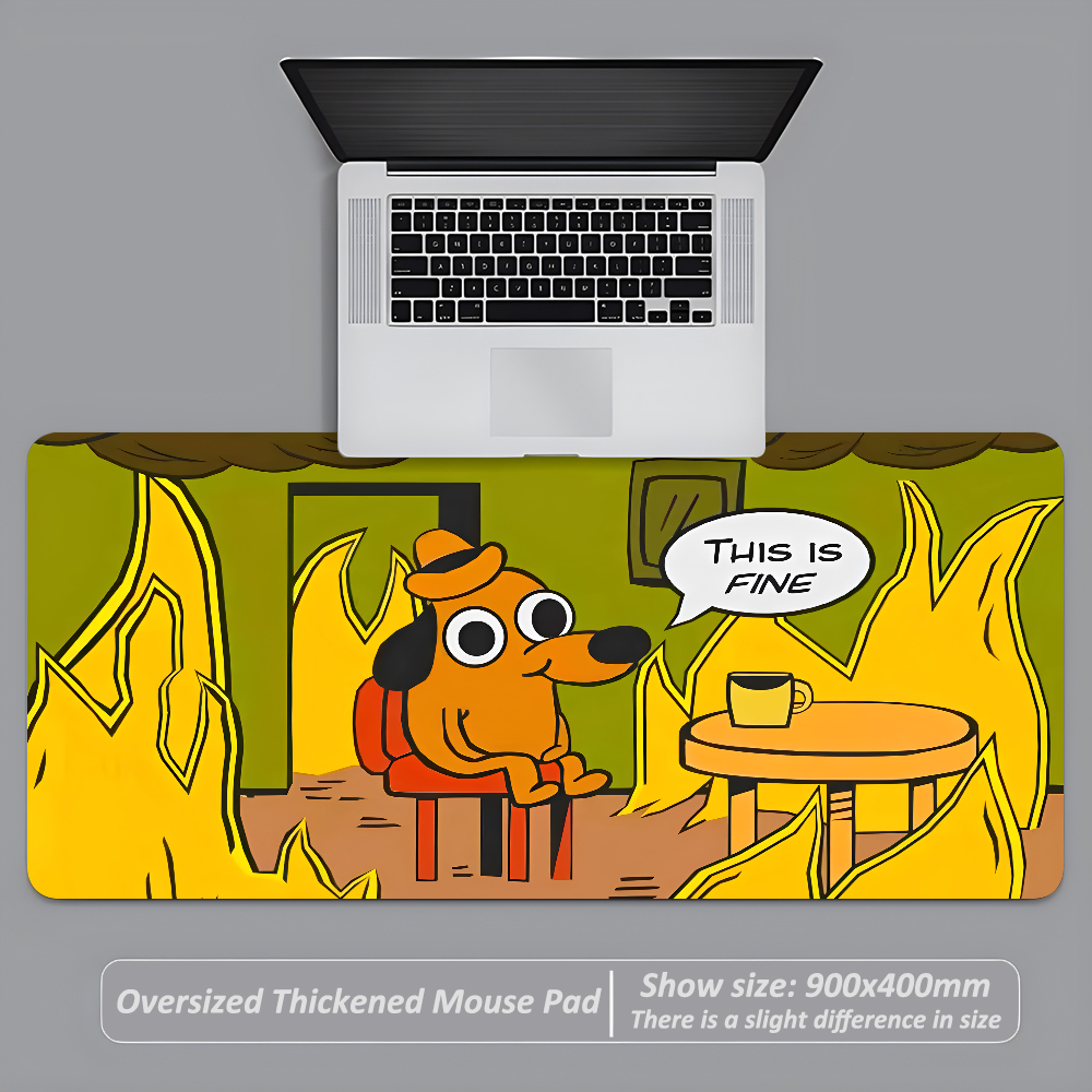This Is Fine Dog Dachshund Mou – Home Office Keyboard And Mouse recenzja i cena