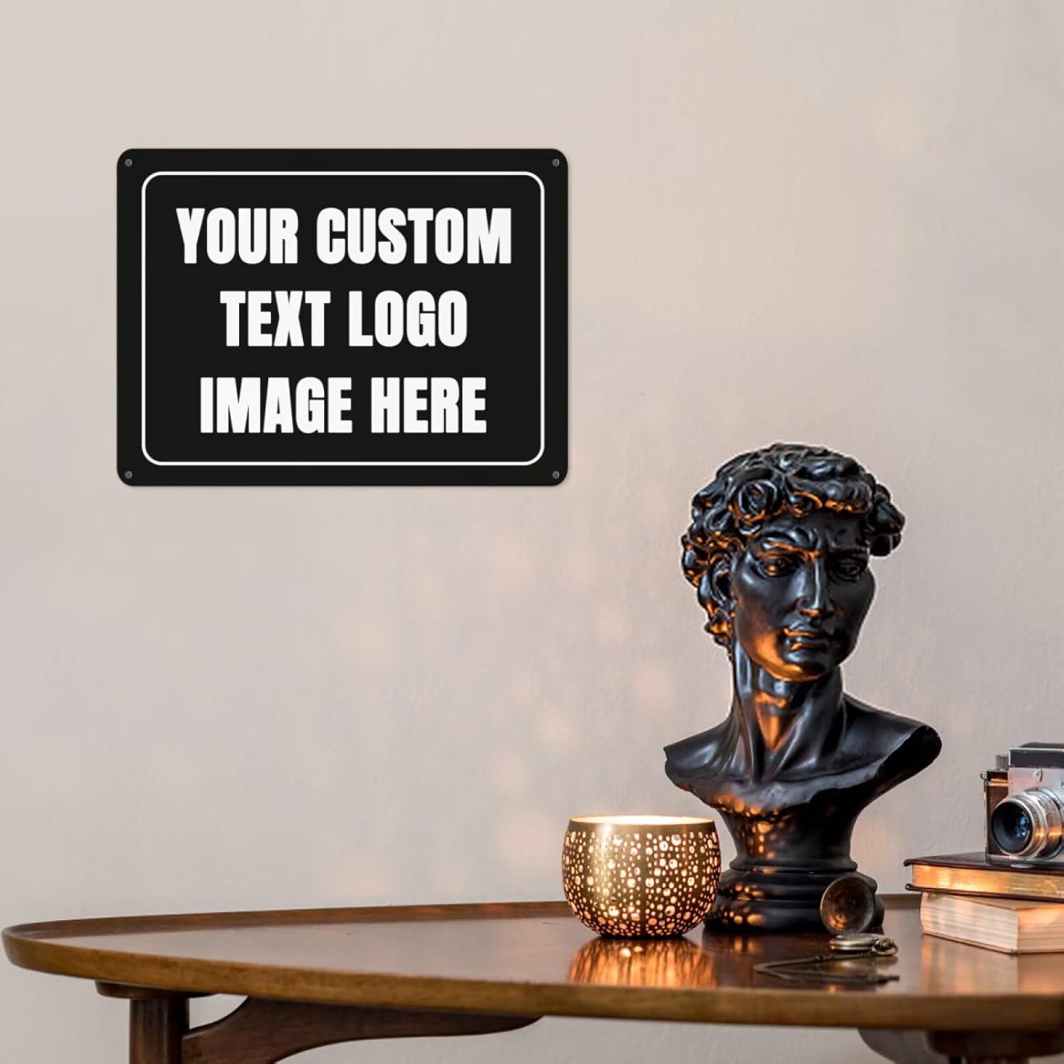 Custom Sign Personalized Metal – Home Office Kitchen recenzja i cena