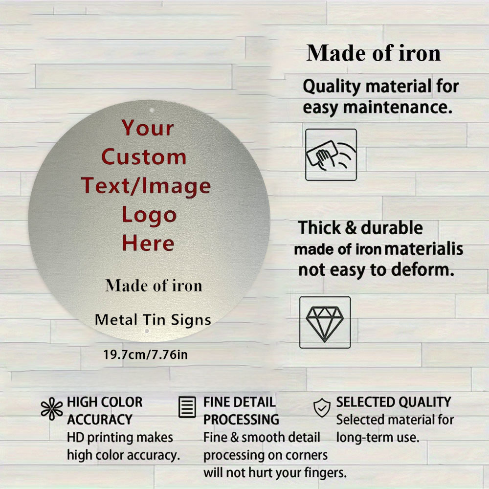 Custom Photo/Text Aluminum Sig – Home Office Logo recenzja i cena