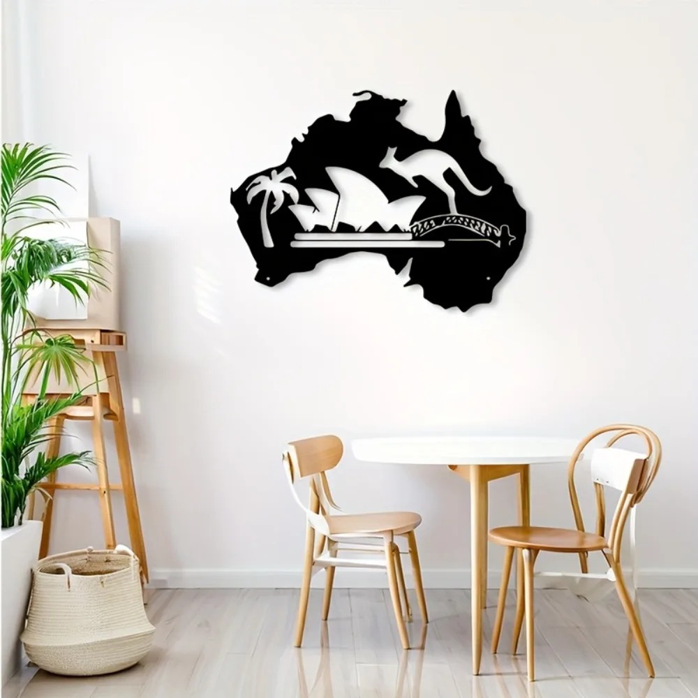 Australia Kangaroo Metal Wall  – Home Office Australia recenzja i cena