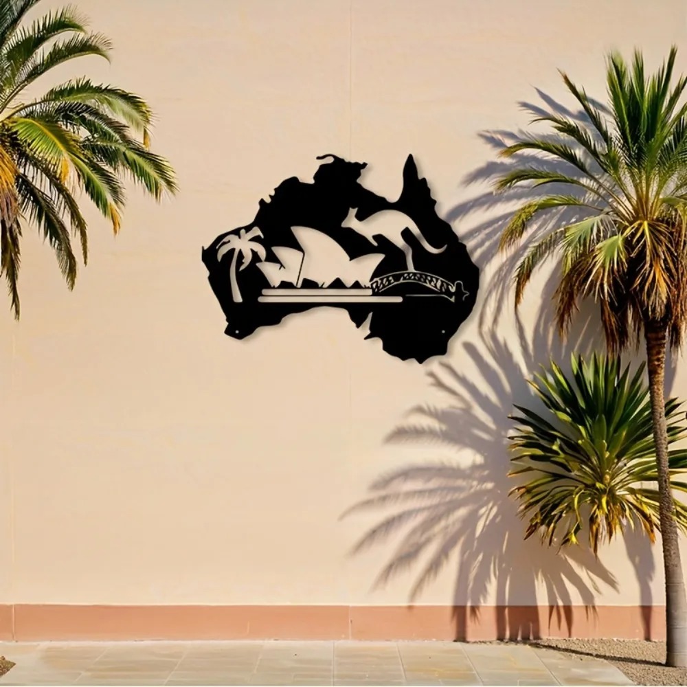 Australia Kangaroo Metal Wall  – Home Office Australia recenzja i cena