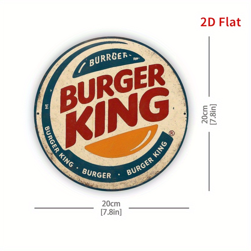 Burger King Retro wooden logo  – Home Office Logo recenzja i cena