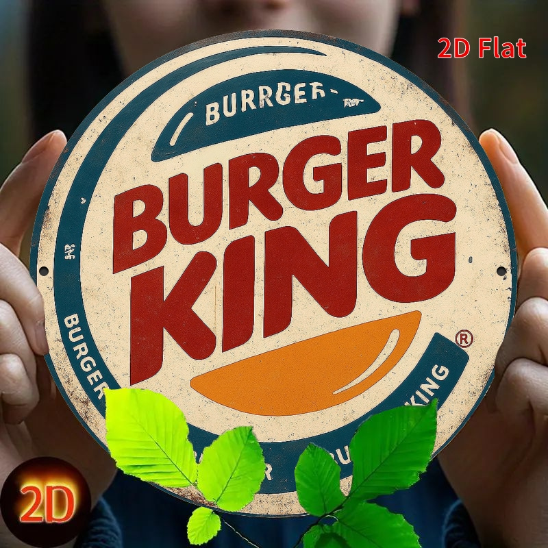 Burger King Retro wooden logo  – Home Office Logo recenzja i cena