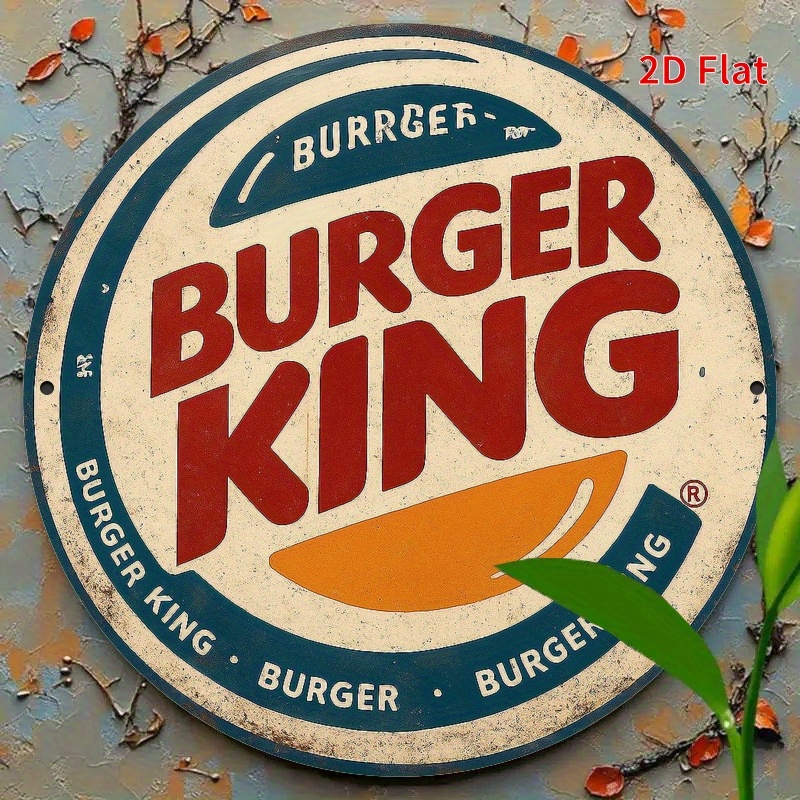 Burger King Retro wooden logo  – Home Office Logo recenzja i cena