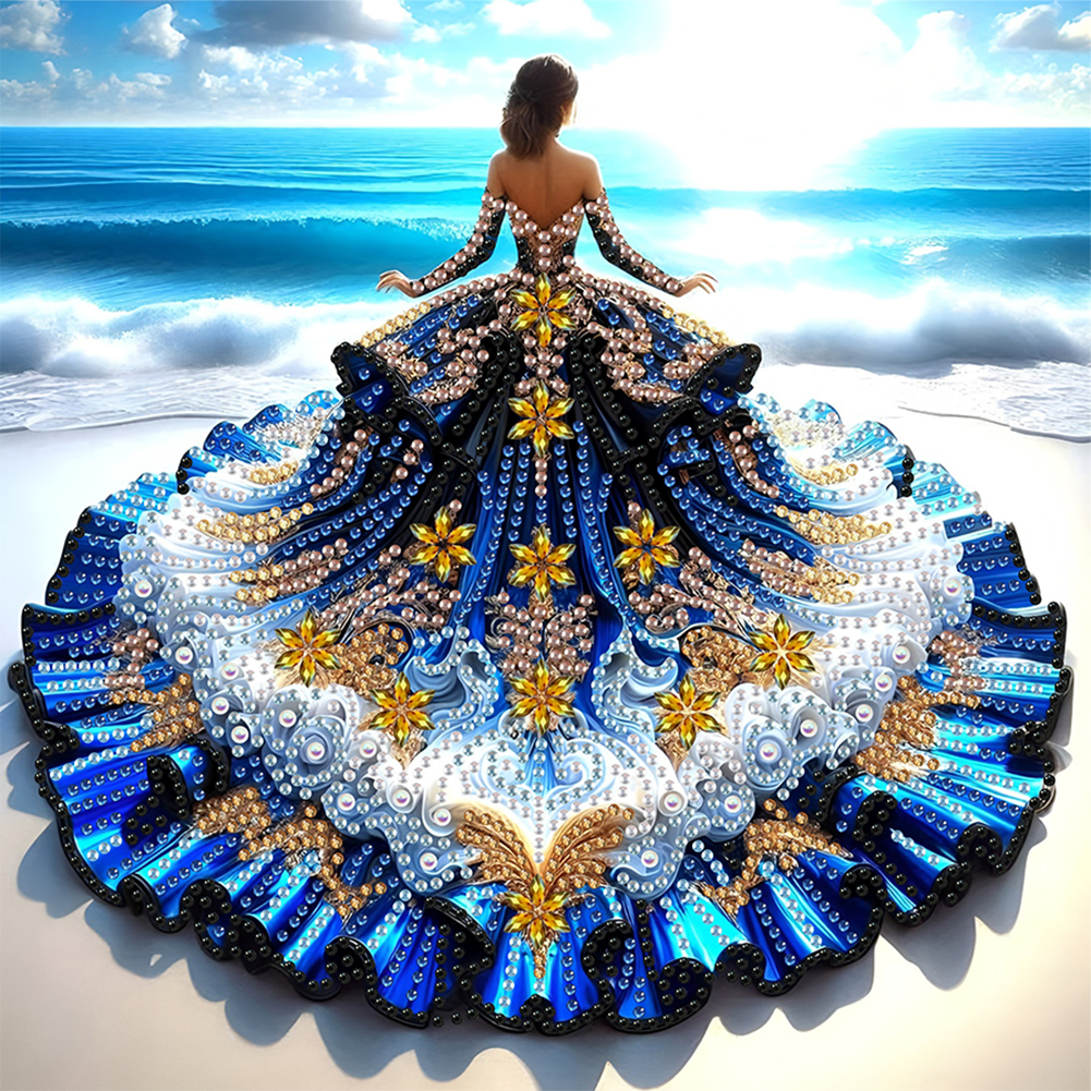 5D DIY Gorgeous Skirt Girl Par – Home Office Setup recenzja i cena
