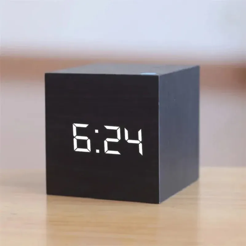 Voice Control Digital Electron – Led Desk Clock recenzja i cena