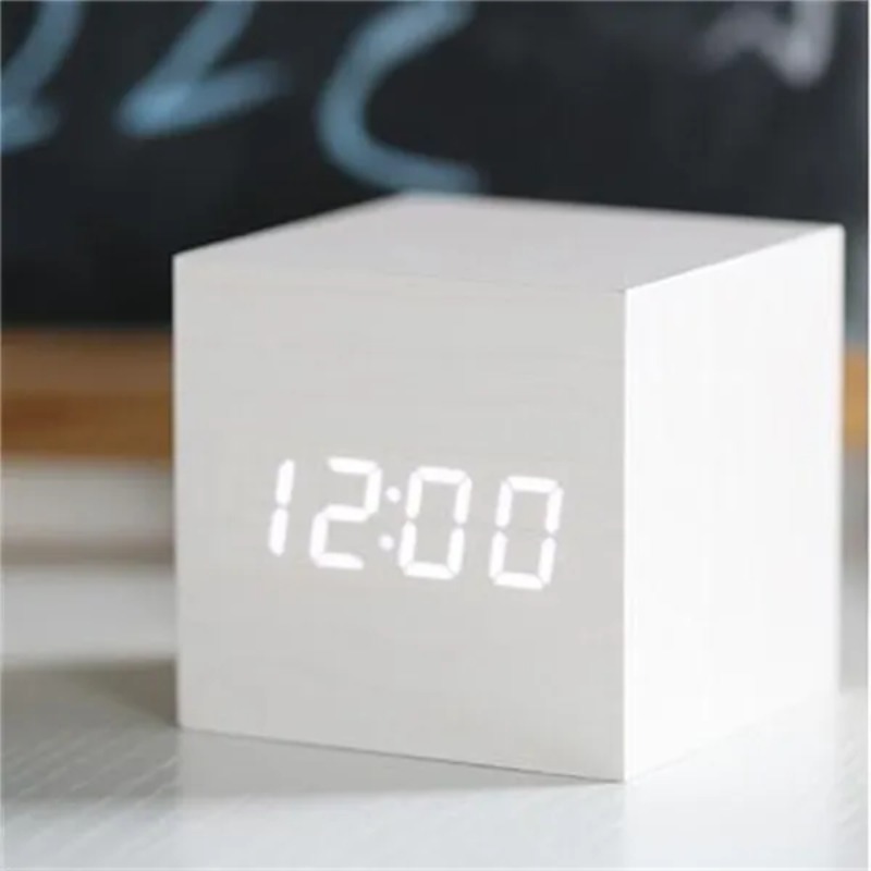 Voice Control Digital Electron – Led Desk Clock recenzja i cena
