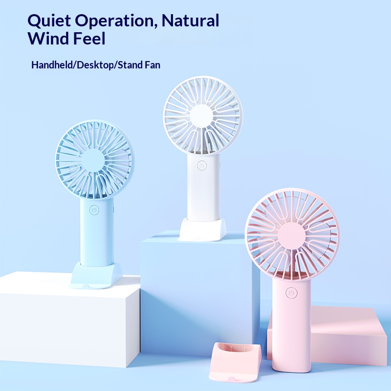 Mini Handheld Fan, 3 In 1 Port – Home Office Setup recenzja i cena