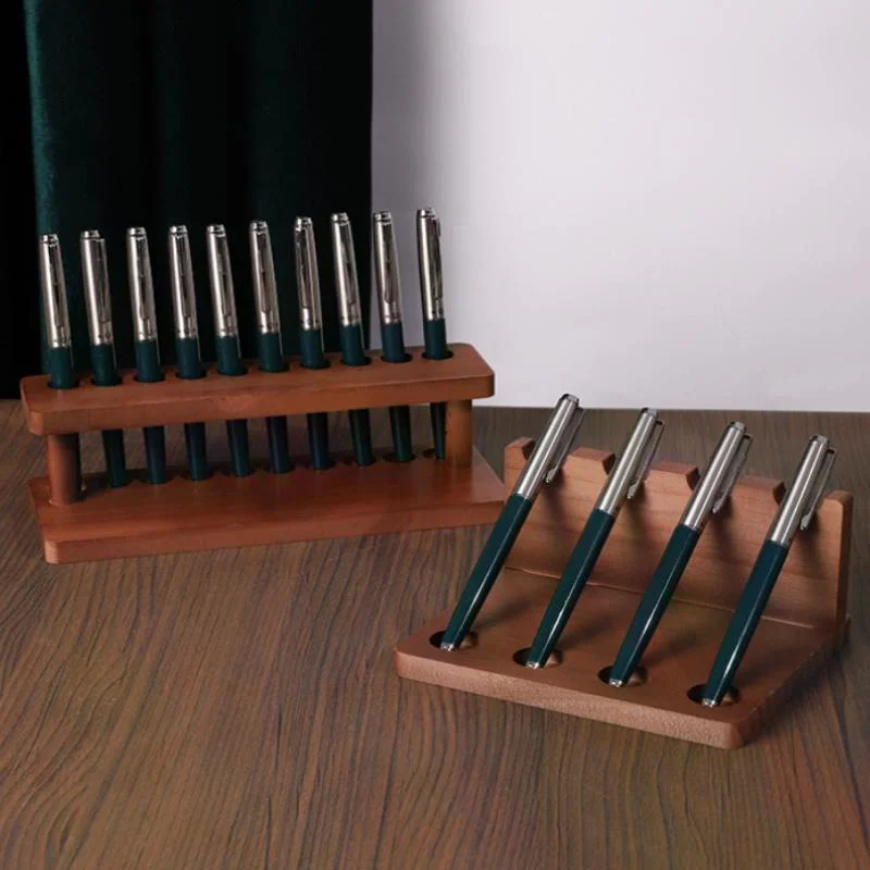 Walnut Wood Test Tube Rack Mul – Pen Holder Organizer recenzja i cena