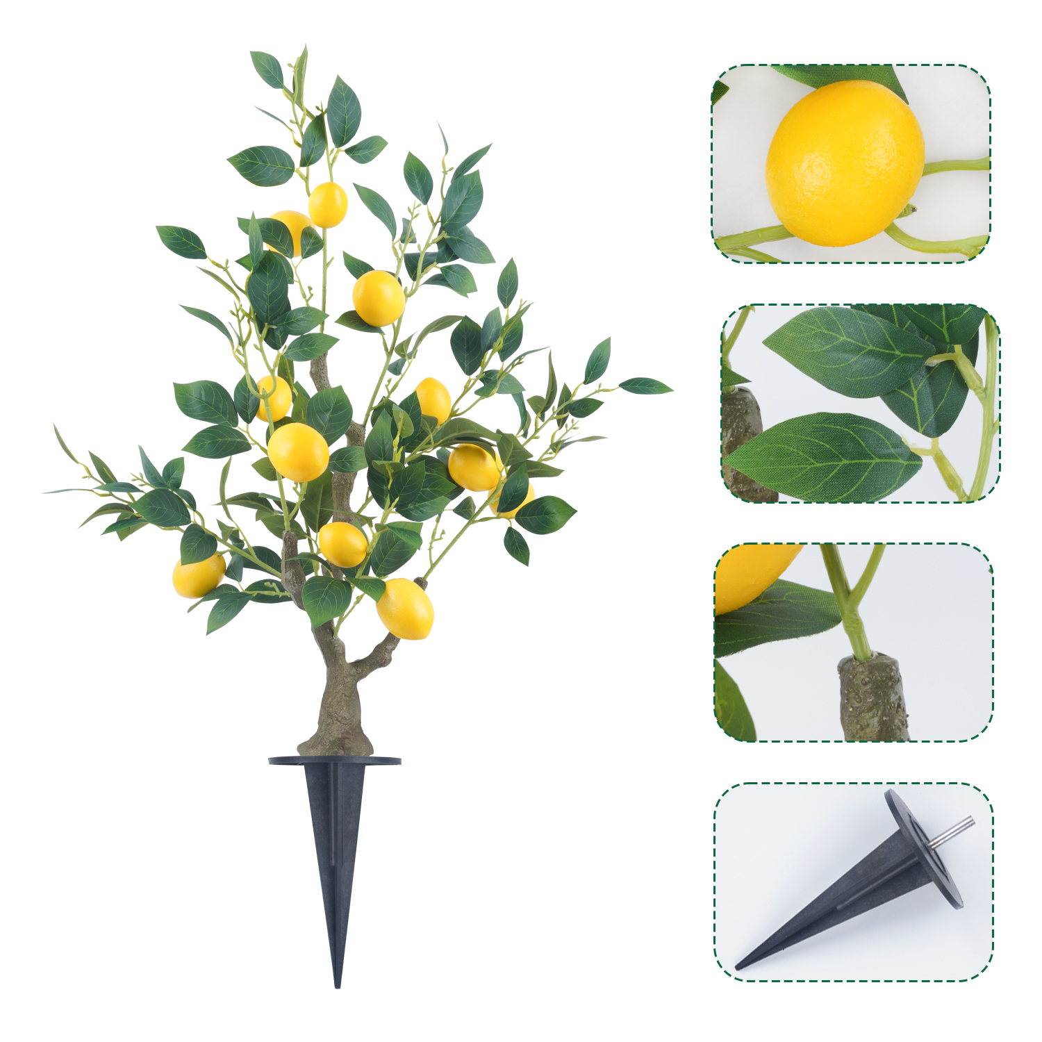 Uflower Artificial Lemon Tree  – Home Office Word recenzja i cena