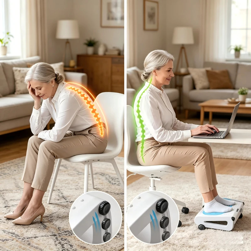 Adjustable Height Foot Rest St – Home Office Setup recenzja i cena
