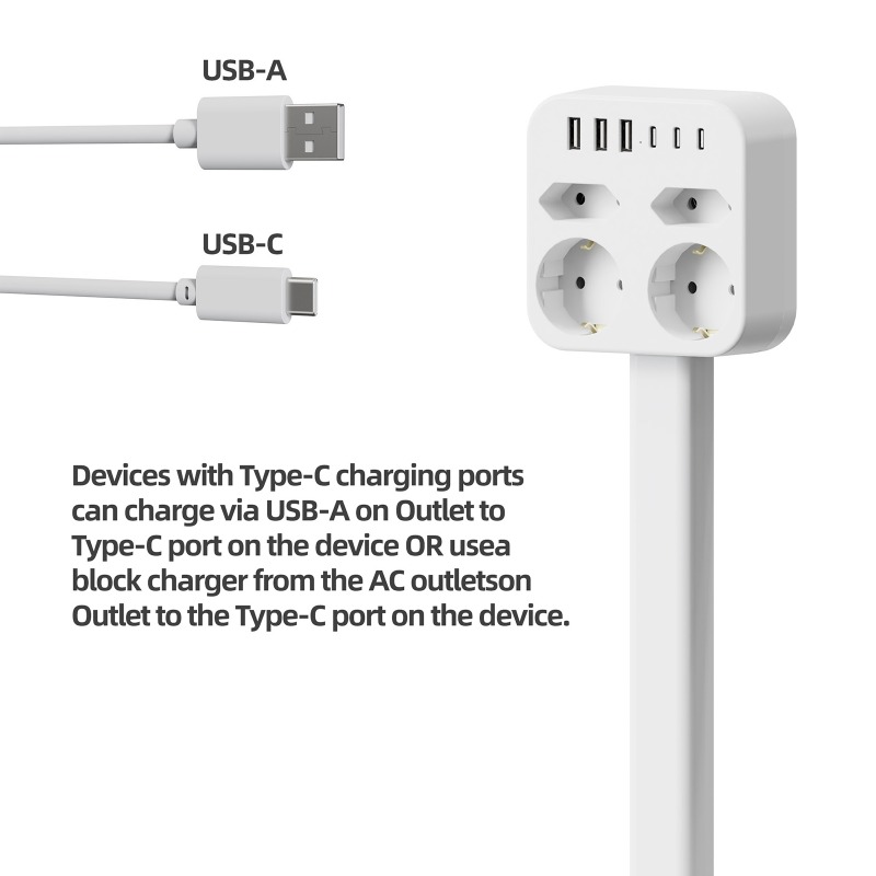 4 Styles Electrical Outlet Ext – Power Strip Desk recenzja i cena