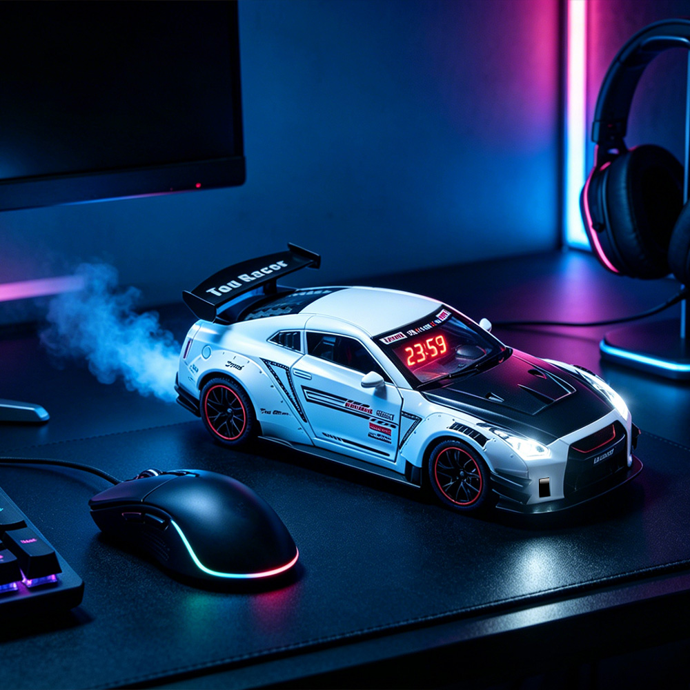Hypercar LED Alarm Clock, Rech – Led Desk Clock recenzja i cena