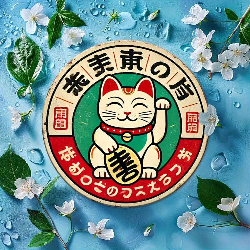 Vintage Japanese Maneki Neko C – Home Office Kitchen recenzja i cena