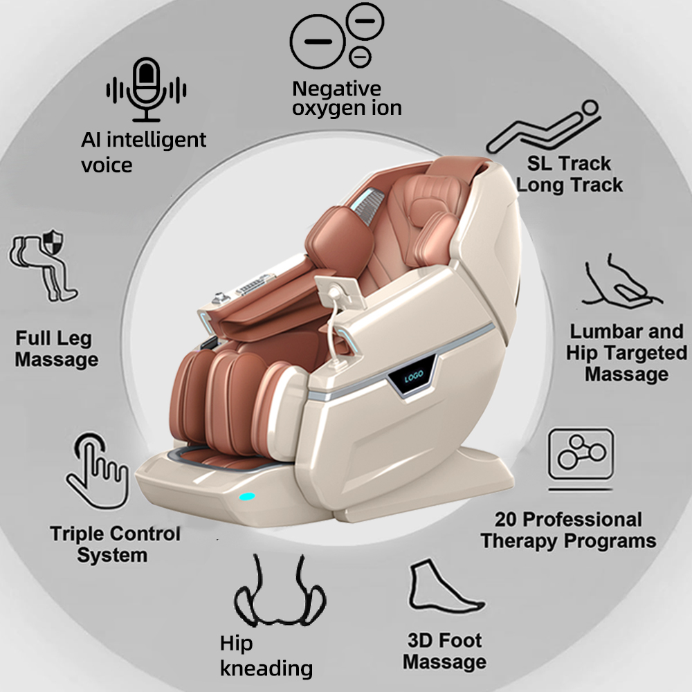 4D Zero Gravity Massage Chair  – Home Office With Sofa recenzja i cena