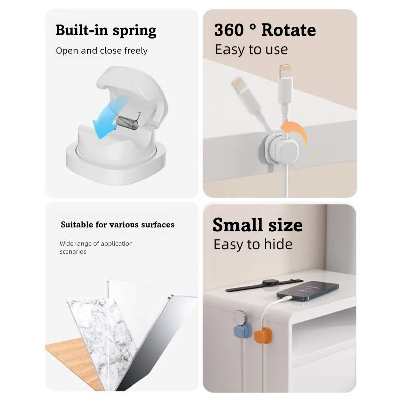 adhesive cable organizer Cable – Home Office Organization recenzja i cena