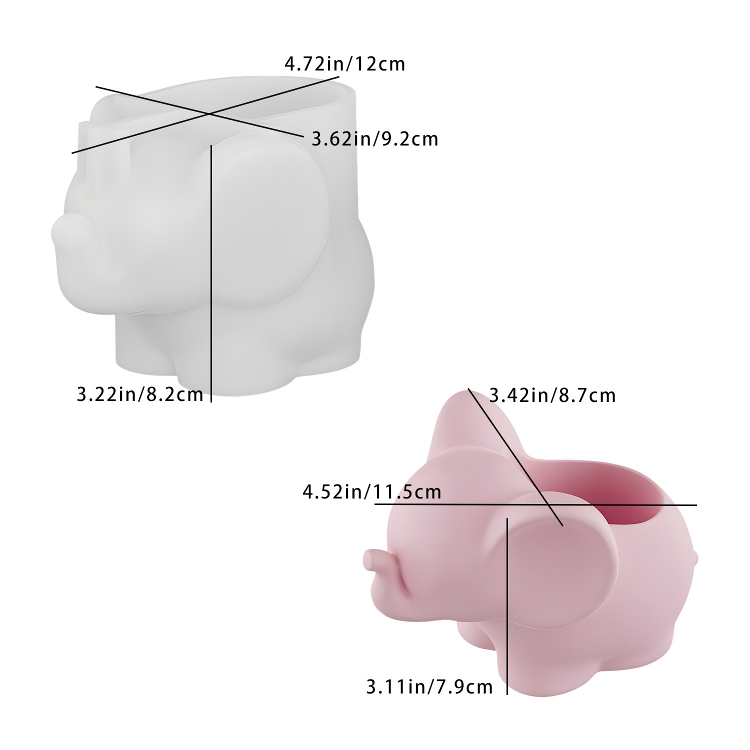 DIY Elephant Storage Cup Resin – Pen Holder Organizer recenzja i cena